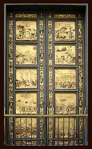 Lorenzo Ghiberti, la Porte du Paradis, 1425-1452.
