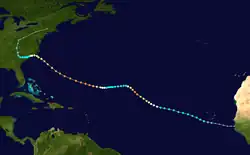 Trajectoire de Florence.