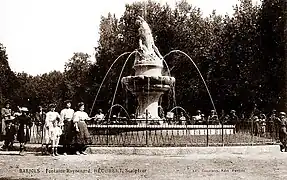 Fontaine Raynoard, Barjols, 1906.