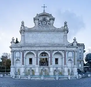 Fontaine de l'Acqua Paola.