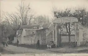 Entrée du restaurant de l'Ermitage