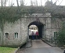 L’entrée du fort de Verrières.
