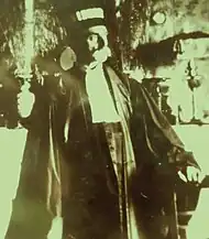 Le père de Joseph Malègue en robe de magistrat