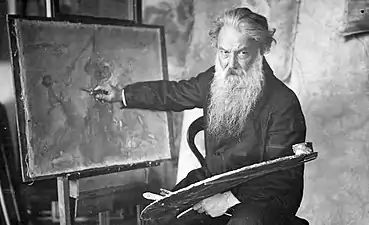 Rihard Jakopič. Portrait de Fran Krašovec