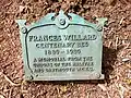 Plaque Frances Willard