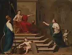 Allégorie de Napoléon comme libérateur de l'Italie Avant 1800.