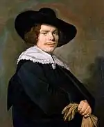 Portrait d'un jeune homme, v.1638-1640, huile sur toile, 117&nbsp;x 87&nbsp;cm (Kunsthistorisches Museum Wien - Gemäldegalerie, Vienne).
