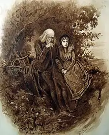 La petite Nell (Fred Barnard vers 1870).