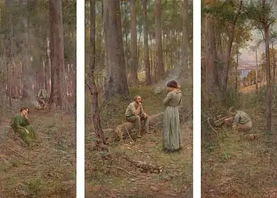 Frederick McCubbin, The pioneer, 1904