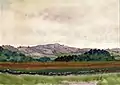 Landscape with rolling hills, 1902