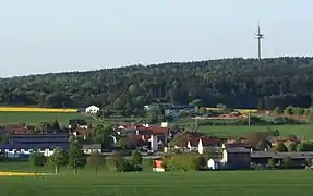 Freihausen, sur le  Jura franconien.