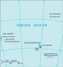 Terres australes françaises.