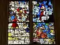 Verrière n° 0, vitraux des lancettes.