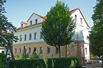 Dresde-Friedrichstadt : après la naissance de Paula Becker, maison familiale de la Friedrichstrasse 29 (aujourd'hui, la Friedrichstrasse 29 porte le no 46).