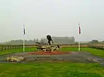Statue de Cobbers au Australian Memorial Park de Fromelles