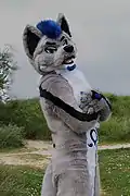 Le fursuiter français Ray Bleiz.