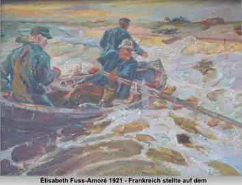 "Frankreich stellte auf dem" (1921)Élisabeth Fuss-Amoré