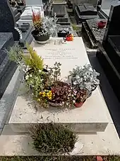 Tombe de Juliette Gréco