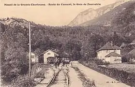 La gare de Fourvoirie