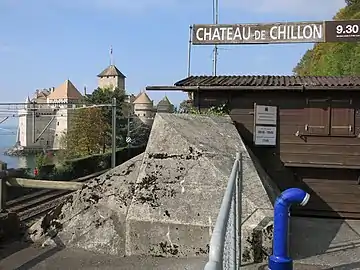 Toblerone du barrage antichar sud.