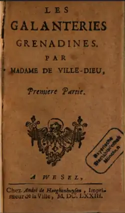 Image illustrative de l’article Les Galanteries grenadines