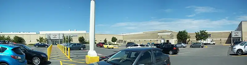 Vue panoramique des Galeries d'Anjou