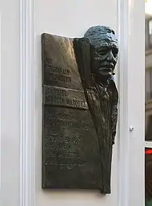 Plaque commémorative pour Gabriel García Márquez.