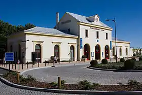 La gare de Fontainebleau - Avon.