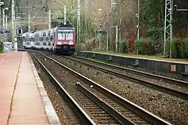 Rame Z&nbsp;20500 sur voie 2 assurant une mission en direction de Corbeil-Essonnes.