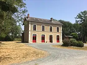 L'ancienne gare d'Ingrandes - Mérigny en 2019.