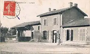 La gare de Ménerville.