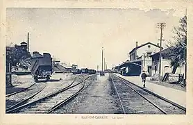 La gare de Maison-Carrée.