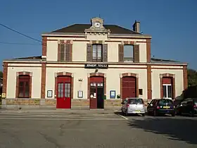 La gare de Maule.