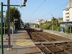 Vue vers Mantes-la-Jolie.