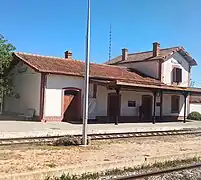 La gare de Tabia en 2020.