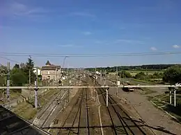 Vue générale sur le site.