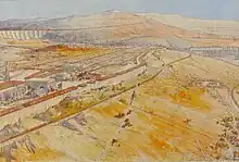 La terrasse sur la vallée