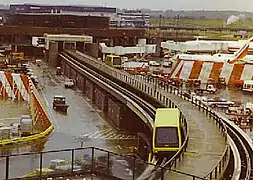 Ancienne et défunte ligne en 1988.