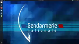 Capture d'écran du bureau de GendBuntu 20.04