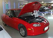 Une EV1, voiture électrique de GM de la fin des années 1990