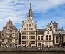 Le Graslei depuis le Korenlei