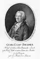 Le juriste Georg Ludwig Boehmer (de), professeur ordinaire de la faculté en 1774.
