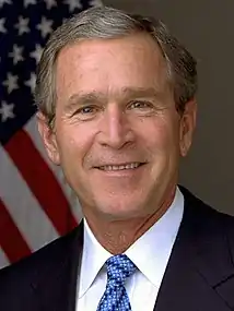 George W. Bush(2001-2009)6 juillet 1946 (77&nbsp;ans)