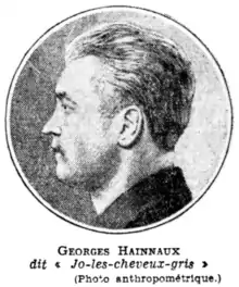 Photographie anthropométrique de profil