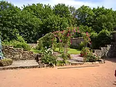 Jardin de l'office du tourisme de la CCPV