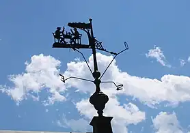 Girouette À votre santé, col d'Aspin France.