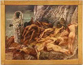 Diane d'Ephèse et les esclaves, entre 1895 et 1899, Rome, galerie nationale d'Art moderne et contemporain.
