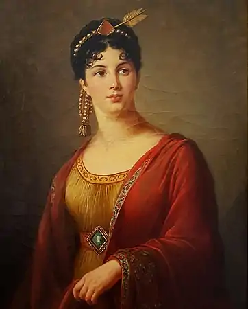 Giuseppina Grassini, par Elisabeth Vigée-Lebrun.1803. Musée Calvet, Avignon