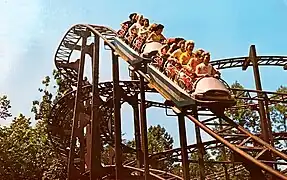 Glissade à Busch Gardens Williamsburg