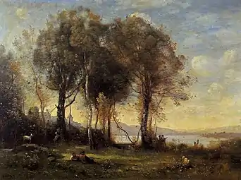 Les Chevriers de Castel Gandolfo, 1866Musée des beaux-arts de Caen